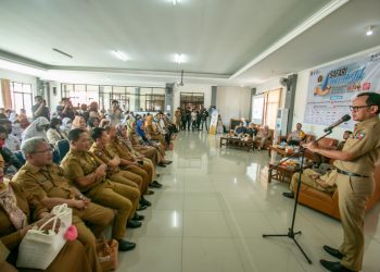 Ratusan Pelajar dan Guru SMP Ikuti Safari Jurnalistik PWI Kota Bogor