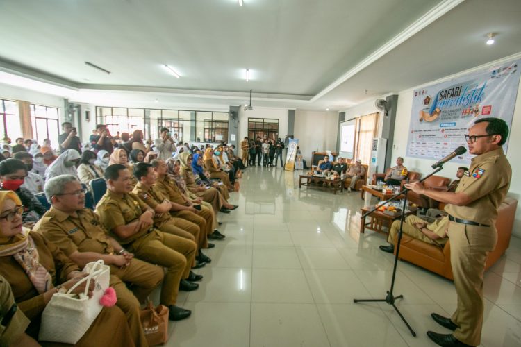 Ratusan Pelajar dan Guru SMP Ikuti Safari Jurnalistik PWI Kota Bogor