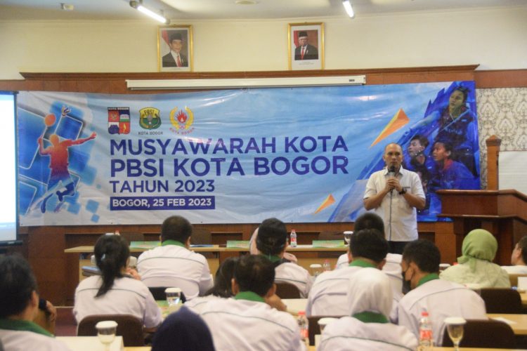 Muskot PBSI Kota Bogor Antarkan Muzakkir Jadi Ketua Untuk Periode 2023-2027