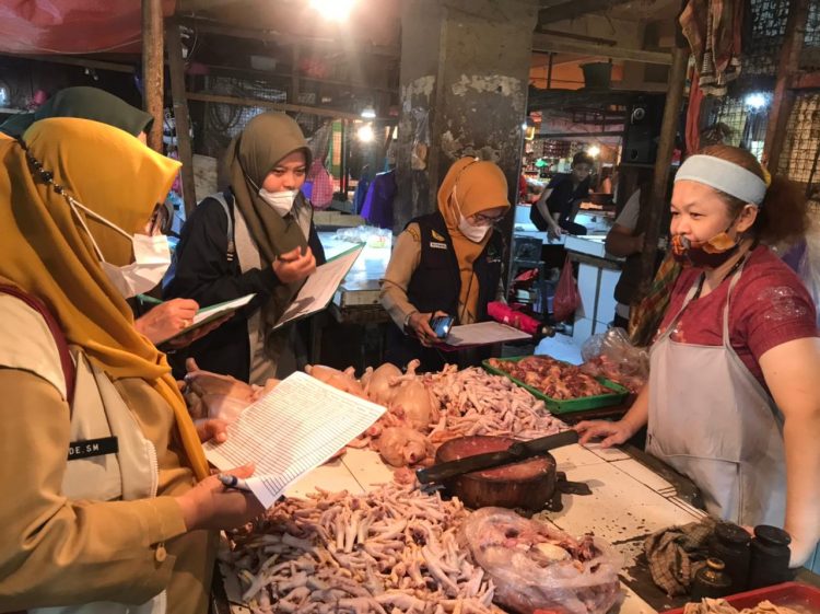 Kunjungi Pasar Cibinong, Satgas Pangan Kementan Pastikan Stok Aman