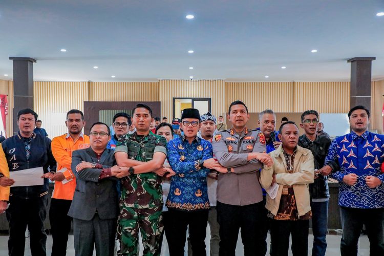 Forkopimda Kota Bogor, Deklarasi Pemilu 2024 Aman