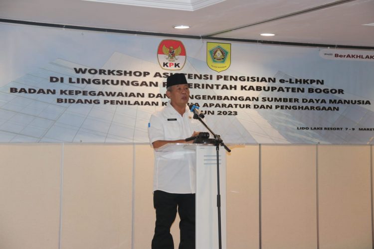 Sekda Minta Pejabat Kabupaten Bogor Segera Laporkan Harta Kekayaan