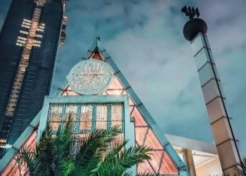 Unik! Masjid Segitiga di Tanah Abang, Cantik dan Instagramable Banget