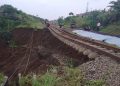 Longsor di Empang, Perjalanan Kereta Api Bogor Sukabumi Dibatalkan