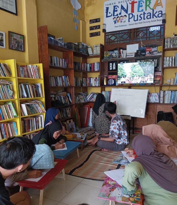 Lentera Pustaka, Taman Bacaan Masyarakat Berantas Buta Aksara