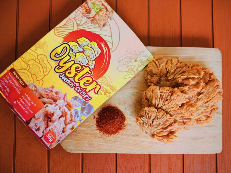 Mood Booster, Oyster Jamur Crispy Cemilan Kreasi Mahasiswa Polbangtan Kementan