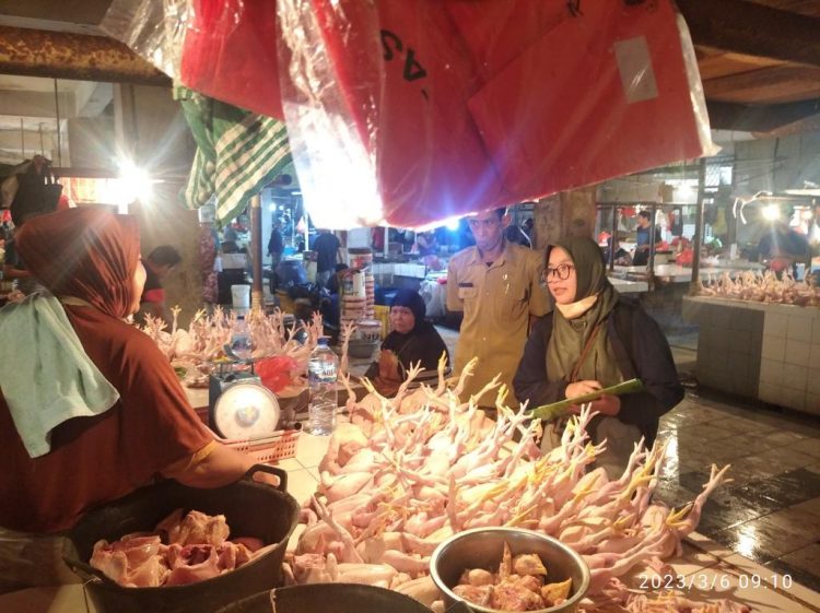 Sambangi Pasar Pondok Gede, Satgas Pangan Kementan Pastikan Stok Aman