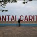 Pesona Pantai Carita, Suguhkan Eksotisme Gunung Krakatau