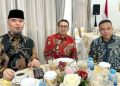 Kompak! Ahmad Dhani Halal Bi Halal Bareng Fadli Zon