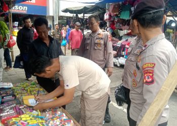 Polisi Sita Puluhan Ribu Butir Petasan