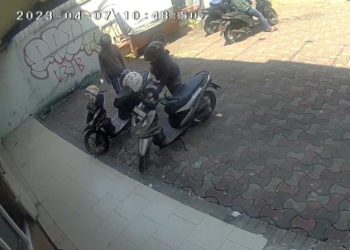 Curanmor Merajalela! Kurang dari 2 Menit, Dua Motor Raib