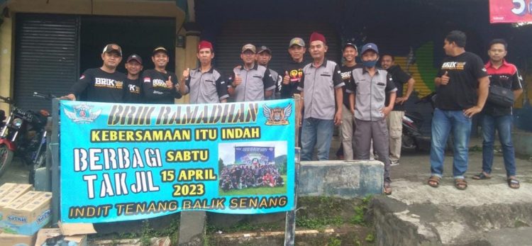 Kebersamaan Itu Indah, Jadi Tajuk Berbagi Takjil BRIK