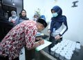 Pastikan Mudik Aman, BNN Tes Urine Sopir Bus AKAP Di Terminal Kampung Rambutan