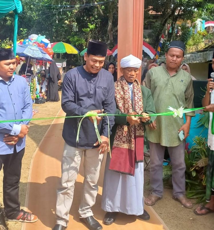 Rampung! Peresmian Jalan Samisade Disambut Suka Cita Ribuan Warga