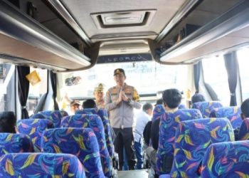 Polresta Bogor Kota Sediakan Bus Mudik Gratis Untuk Lima Kota Tujuan