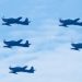 Bikin Antusias, HUT TNI AU ke-77 Gelar Manuver Jet Tempur 