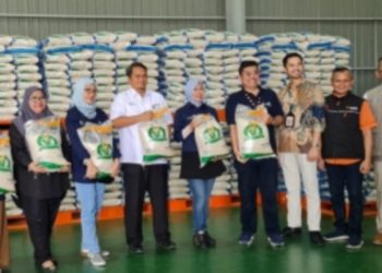 Komitmen! Pos Indonesia Optimalkan Pendistribusian Beras KPM