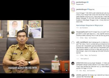 Jalan Otista Ditutup, Jam Masuk Sekolah Menjadi Pukul 08.00