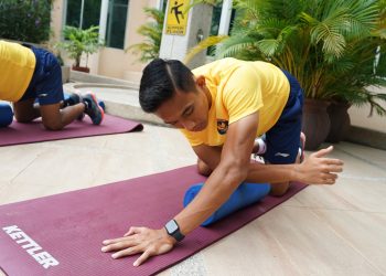 Usai Menang Atas Filipina Tim U-22 Indonesia Jalani Latihan Pemulihan