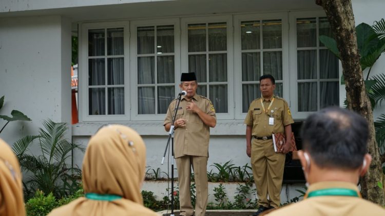 Sekda Kabupaten Bogor Minta seluruh Kepala PD Tingkatkan Siap Siaga Bencana