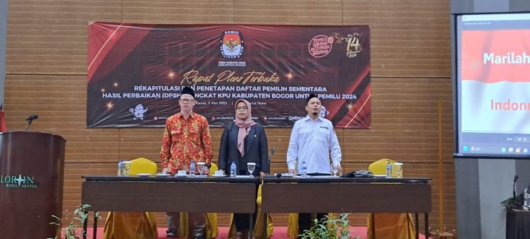 KPU Bersama PPK Lakukan Rapat Pleno Terbuka Rekapitulasi dan Penetapan DPSHP