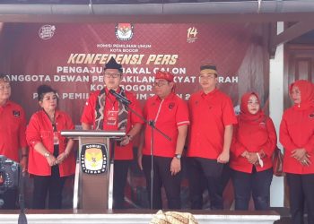 PDI-P Kota Bogor Targetkan 12 Kursi di Pileg 2024