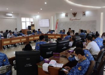 Sekda dan Pemkab Bogor Rapat Persiapan Roadshow Bus KPK 2023
