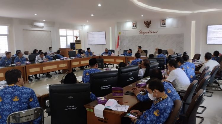 Sekda dan Pemkab Bogor Rapat Persiapan Roadshow Bus KPK 2023