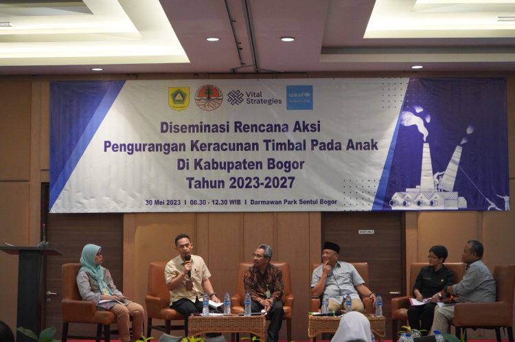 Pemkab Bogor Luncurkan Rencana Aksi Pengurangan Keracunan Timbal Pada Anak