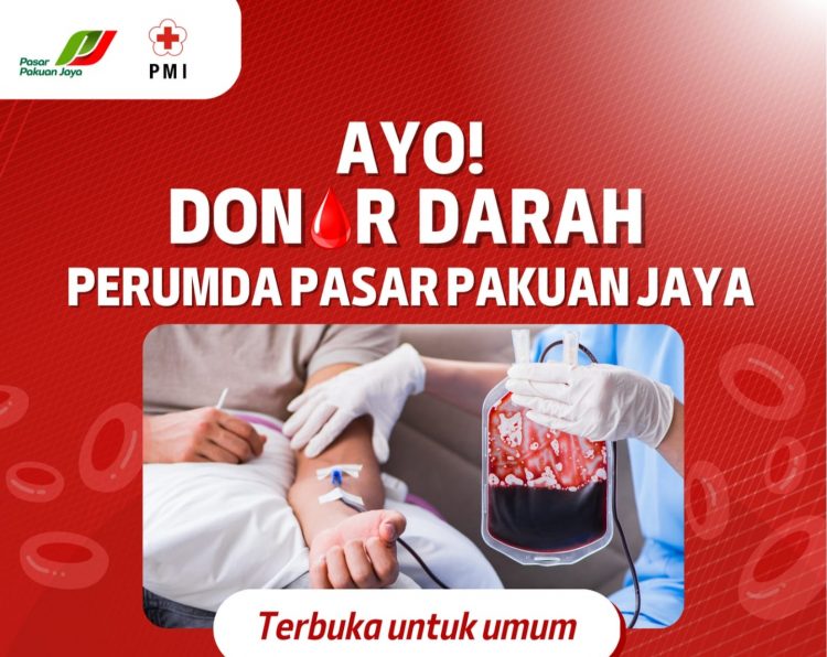 Besok! Perumda PPJ Kembali Gelar Donor Darah di Blok F