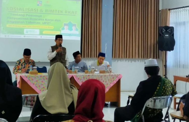 Baznas Kota Bogor Bekali UPZ Kelurahan Dengan Kegiatan Bimtek