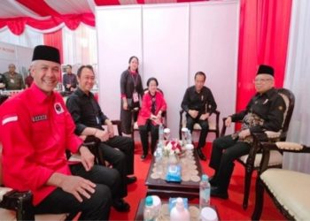 Jokowi dan Ganjar Hadiri Acara Puncak Bulan Bung Karno