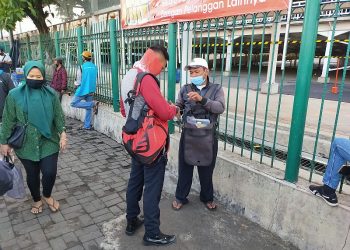 Hari Kedua Terbit SE Menhub, Masih Banyak Penumpang Pakai Masker