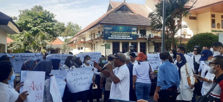 Gelar Aksi di PN, Puluhan Ribu Anggota KSP-SB Dukung Keberlanjutan Koperasi