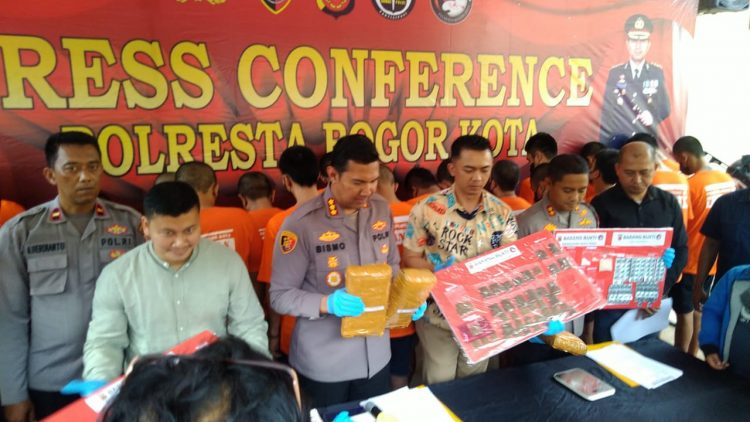 Polisi Ringkus 24 Tersangka Kasus Narkoba