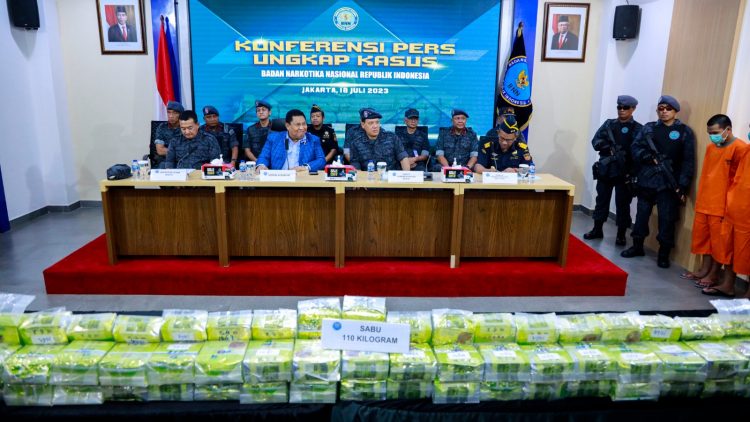 BNN Sita 110 Kg Sabu Dari Dua Lokasi Berbeda