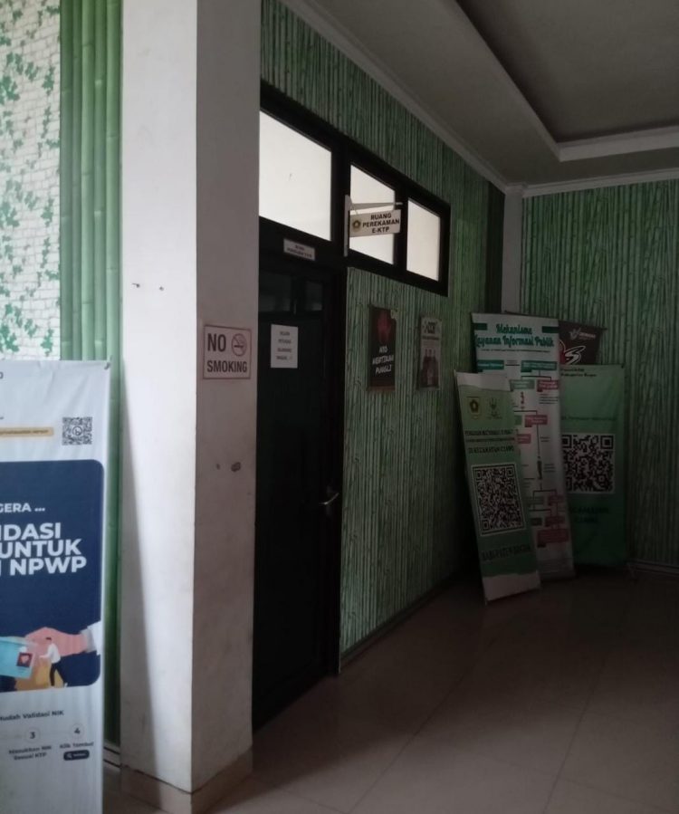 Kantor Kecamatan Ciawi Dibobol Maling, Dua Kamera Raib