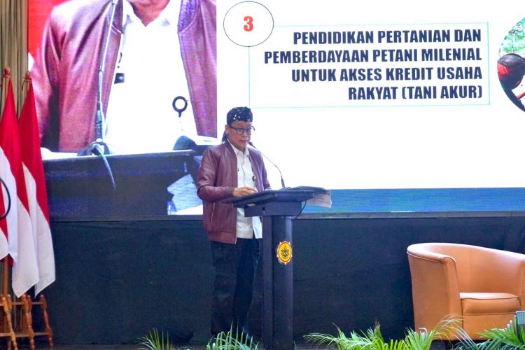 Musrenbangtan, Mentan Paparkan Neraca Ekspor Impor Selalu Surplus