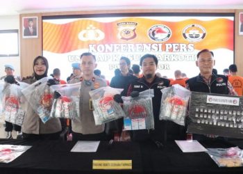 Polres Bogor Tangkap 21 Pelaku Kasus Transaksi Narkotika