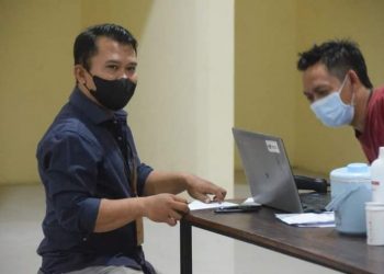Perumda PPJ Ajak Warga Donor Darah di Pasar Kebon Kembang