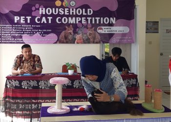 Meriahkan Hari Kemerdekaan, Polbangtan Kementan Gelar Kontes Kecantikan Kucing