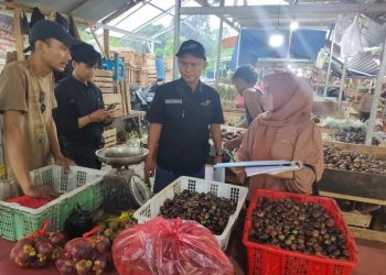 Perumda PPJ Tera Ulang Timbangan di Pasar Tradisional