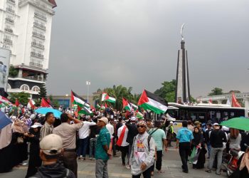 Umat Muslim Bogor Gelar Aksi Bela Palestina