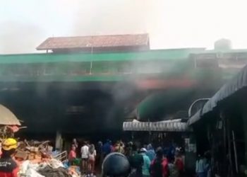 Pasca Kebakaran Pasar Leuwiliang, Rudy Minta Pemkab Bogor Segera Relokasi Pedagang