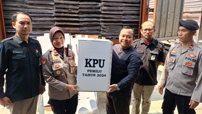 Untuk Pemilu 2024, KPU Kota Bogor Terima 14.565 Kotak Suara Kardus