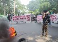 Banyak Buang Anggaran Untuk Seremonial Akhir Tahun, HMI MPO Demo di Balai Kota Bogor