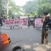 Banyak Buang Anggaran Untuk Seremonial Akhir Tahun, HMI MPO Demo di Balai Kota Bogor