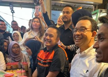 Benn Dampingi Capres Anies di Hari Pertama Kampanye Pilpres 2024