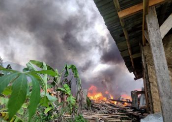 Lapak Rongsok Ludes Terbakar, Pemilik Alami Kerugian Rp50 Juta