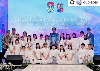 Padusa SD Bosowa Bina Insani Meriahkan Munaslub Apeksi 2023